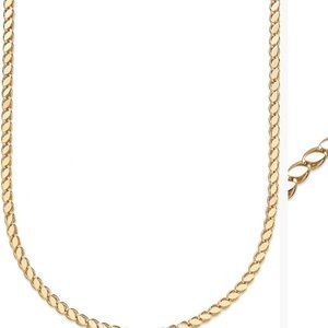 And Now This Gold Tone 18 Inch Chain Necklace